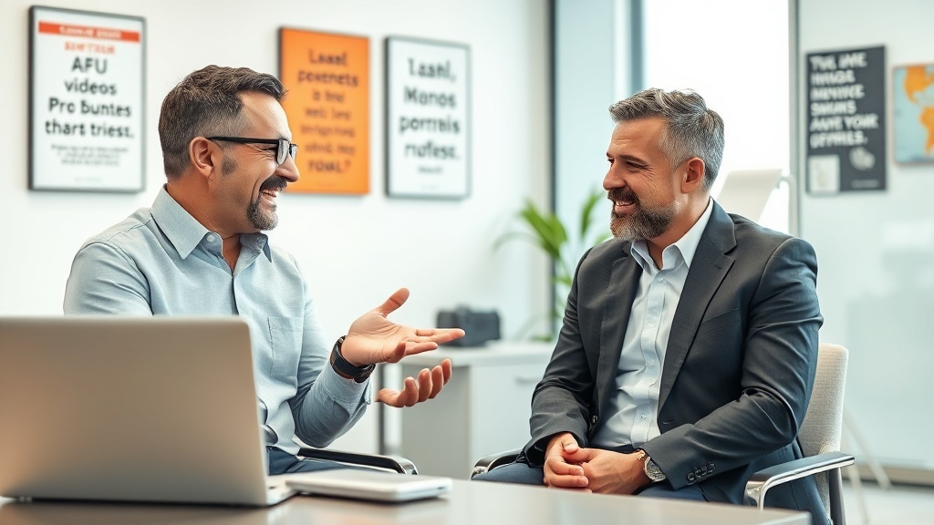 שאלות נפוצות על פרופיל עסקי דוגמא וסרטוני AI